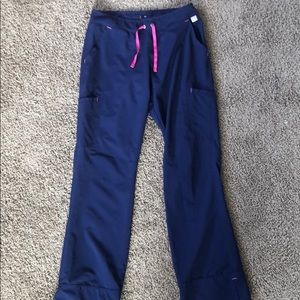 Smitten navy blue scrub pants